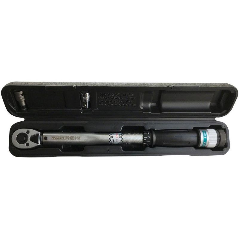 Pedro's Grande Torque Wrench 3/8" Ratcheting, Micrometer Scale, 10-80 Nm Range, 2 of 8