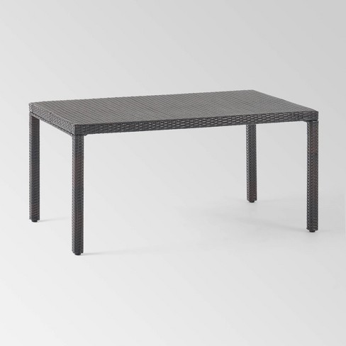 Rectangle rattan table new arrivals