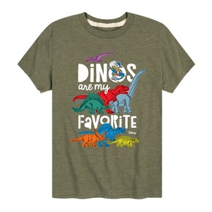 Boys' - Disney - Mickey Dinos Are My Favorite Short Sleeve Graphic T-Shirt - 1 of 4