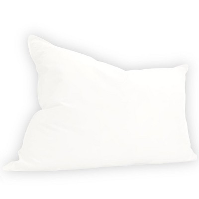 Continental Bedding Down Alternative and Wool Pillow - 60% Wool 40% Down Alternative, 300TC Cotton Shell, All Sleepers - Standard, Queen, King