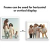 Americanflat Picture Frame - Modern Design, Shatter-Resistant Glass, Dual Sawtooth Hangers, Ideal for Home and Office Decor - 4 of 4