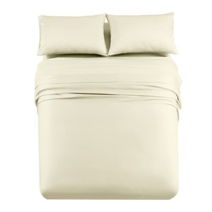 Egyptian Linens RV Short Queen OR RV King Sheet Sets 100% Cotton Sateen - USA - 1 of 4