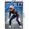 Trends International NFL New England Patriots - Christian Gonzalez 24 Unframed Wall Poster Prints - 3 of 4