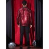 Lars Amadeus Men's Sequin Button Down Long Sleeves Disco Metallic Shiny Shirts - 3 of 4