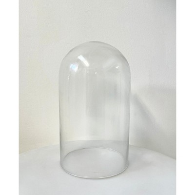 Essential Decor & Beyond 14" Clear Glass Dome Display Cover Decor