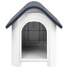 VidaXL Dog House Gray 23.2"x29.5"x26" Polypropylene - 2 of 4