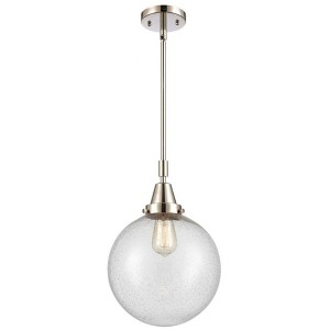 Beacon - 1 Light Stem Hung Mini Pendant In Industrial Style-14.13 Inches Tall and 10 Inches Wide - 1 of 1