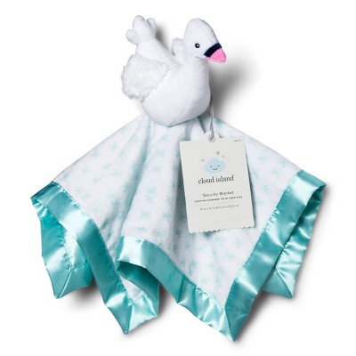 swan swaddle blanket