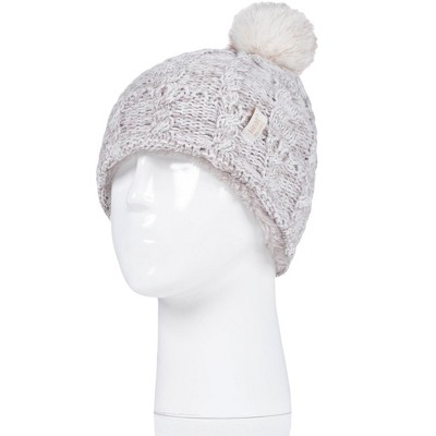 Heat Holders Girls Glacier Peak Hat Oatmeal 7-14 | Size Age 7-14 ...