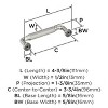 Amerock Collet Pull for Cabinets, Drawers, and Furniture - 3 of 4
