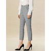 INSPIRE CHIC Women's High Waist Elastic Back Two Slant Pockets Office Work Ankle Pants - 4 of 4