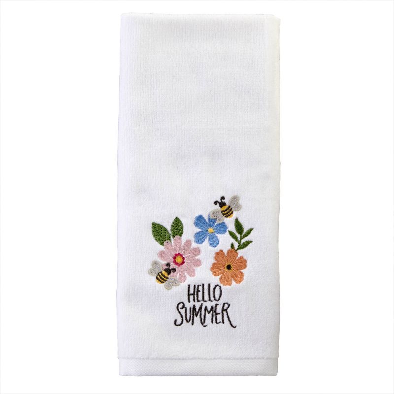 2pc Hello Summer Bee Hand Towel Set - SKL Home, 3 of 9