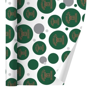 Montana Tech of the University of Montana Orediggers Logo Gift Wrap Wrapping Paper Roll 30x72 - 1 of 4