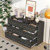 ALEXOUN 6-Drawer Dresser Cabinet with Large Capacity, 110lbs Heavy-Duty Storage, Modern Design for Living Room,Dining Room,Bedroom - 2 of 4