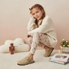 CUSHIONAIRE Kid's Hana Cork footbed clog with Genuine Leather upper, Faux Fur lining, and +Comfort - 4 of 4