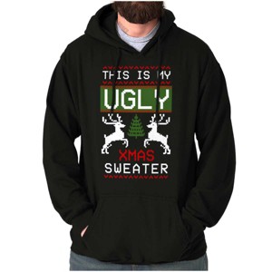 Xmas This My Ugly Christmas Sweater Hoodie Sweatshirt Women Men Brisco Brands - 1 of 4
