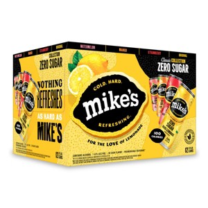 Mike's Hard Lemonade Zero Sugar Variety Pack - 12pk/12 fl oz Cans - 1 of 4