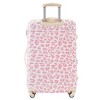 Ridstar Set of 3 Hardshell Luggage with Spinner Wheels and TSA Lock-Pink - 2 of 4