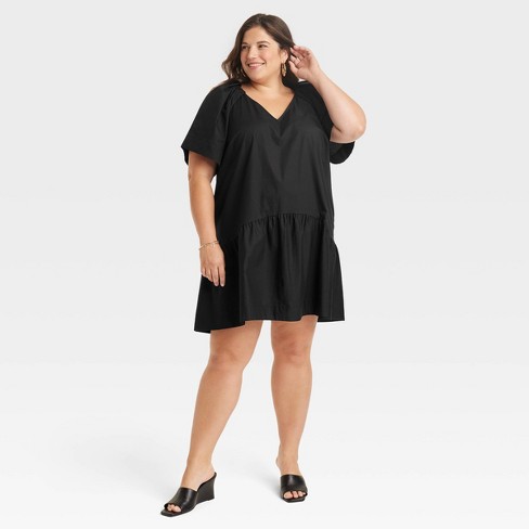 Black shift 2025 dress target