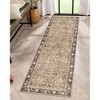Lahome Grasso Vintage Machine Washable Area Rug-Soft Carpet for Living Room, Bedroom, or Office - 2 of 4