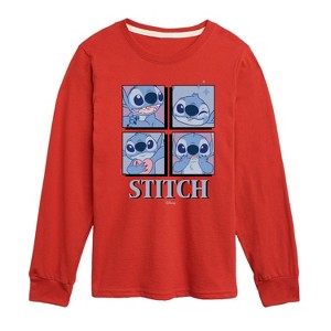 Boys' - Disney - Lilo & Stitch Long Sleeve Graphic T-Shirt - 1 of 4