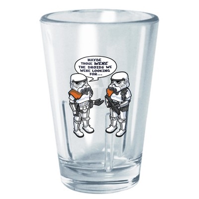 Star Wars Maybe Those Were The Droids Tritan Shot Glass - Clear
