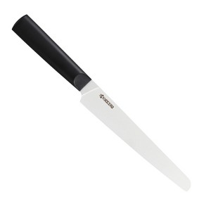 Kyocera INNOVATIONwhite® 7-Inch Ceramic Bread Knife, White Micro Serrated Blade with Non-Slip Black Handle - 1 of 3