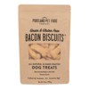 Portland Pet Food Company Grain and Gluten Free Bacon Biscuits Dog Treats - Case of 6/5 oz - 2 of 4