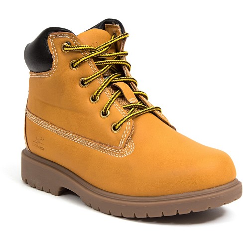 Deer Stags Kids Mak2 Waterproof Work Boot wheat 6.5 Big Kid Medium Target