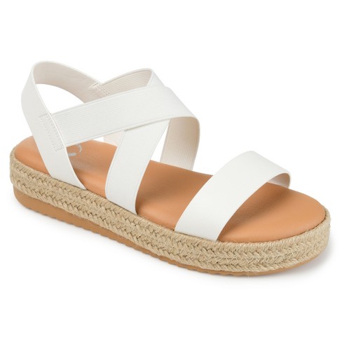 Journee Collection Womens Caroline Tru Comfort Foam Espadrille Sliver ...