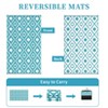 Outdoor Rugs Waterproof, Reversible Plastic Straw Rug with Carry Bag - for Patio, RV, Deck - 2 of 4