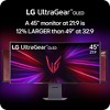 LG 45 inch UltraGear 1440p 240 Hz OLED Curved Gaming Monitor - 4 of 4