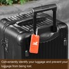 Unique Bargains Durable Lightweight Backpack Travel ID Luggage Tag - 4 of 4