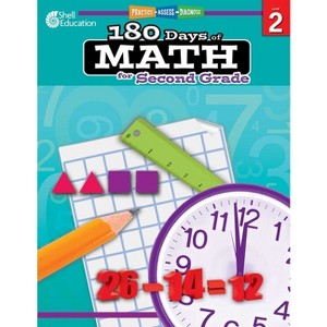 180 Days(tm) Math for Second Grade - (180 Days of Practice) by  Jodene Smith (Paperback) - 1 of 1
