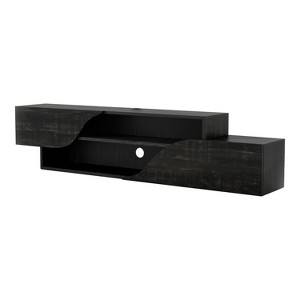 miBasics Timedrift Modern 1 Shelf Floating TV Stand for TVs up to 65" - 1 of 4