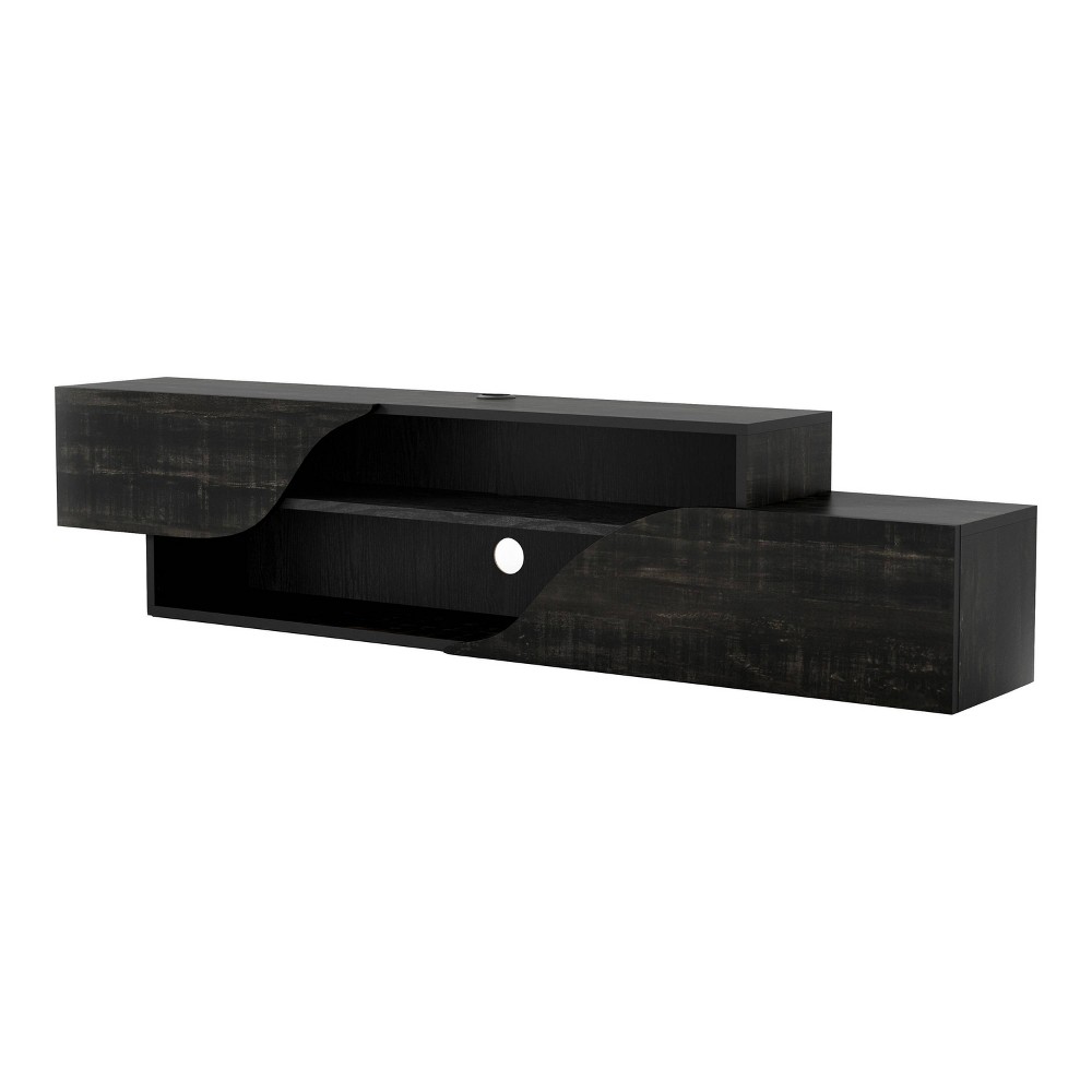 Photos - Mount/Stand miBasics Timedrift Modern 1 Shelf Floating TV Stand for TVs up to 65" Recl