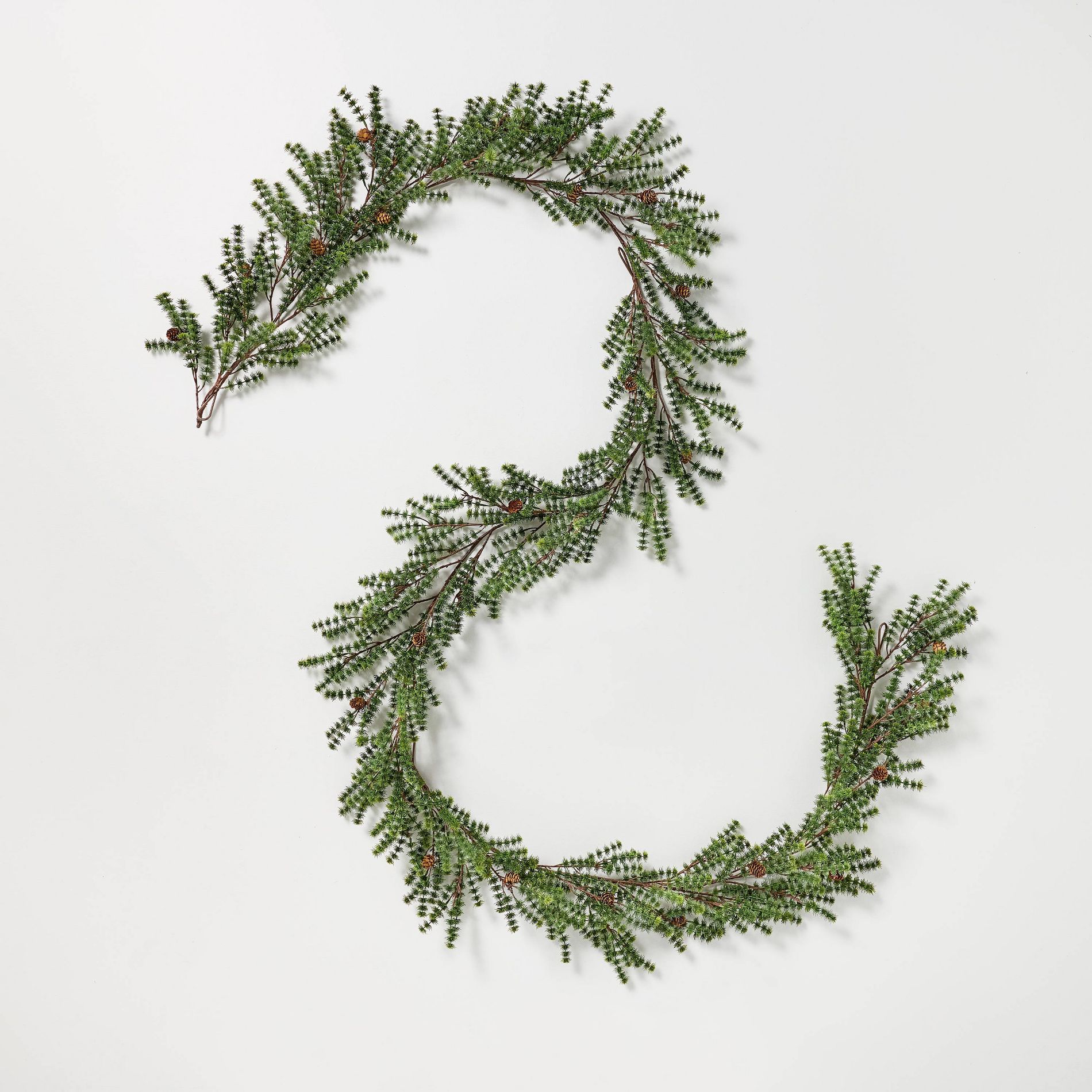 12' Pine with Pinecone Garland - Hearth & Hand™ with Magnolia