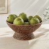 Plum & Post Burma Rattan Offering Bowl - 3 of 4