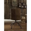 Vynxaria Harith II  Vintage Whiskey Top Grain Leather Office Chair - 2 of 4
