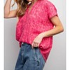 Women's The Peach Blossom Top - PLUS - Easel - 4 of 4