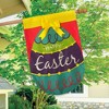 Briarwood Lane Burlap House Flag 40x28 For Outdoor Happy Easter Egg For Easter House Flag - 4 of 4