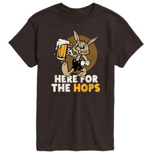Men's - Instant Message - Here For The Hops Short Sleeve Graphic T-Shirt - 1 of 4