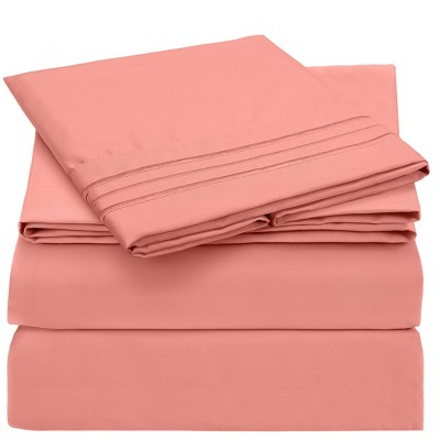4 Piece Microfiber Sheet Set - Mellanni