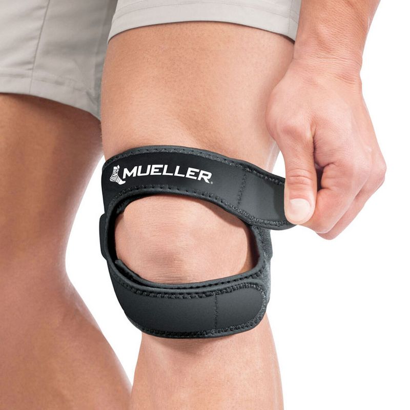 Mueller Max Knee Strap - Black, 1 of 2