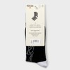 Men's Special Thanks Halloween Black Skeleton Crew Socks - 6-12 - 2 of 3