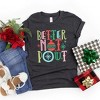 The Juniper Shop Better Not Pout Colorful Youth Short Sleeve Tee - 2 of 2