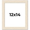 PosterPalooza | 12x14 Wide Barnwood Picture Frame, UV Acrylic, 6 Finishes - Grey, Brown, White, and Black - 2 of 4