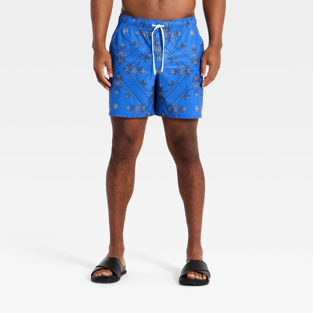 Men's Woven Hybrid Shorts - All In Motion™ Blue XS