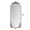 PAGED 58"x24" Full Length Mirror,Wall Mounted Full Body Mirror with MDF Backboard,Suitable for Bedroom,Living Room,Cloakroom - 3 of 4