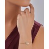 SHINE by Sterling Forever Sterling Silver Birth Flower Bolo Bracelet - 2 of 2